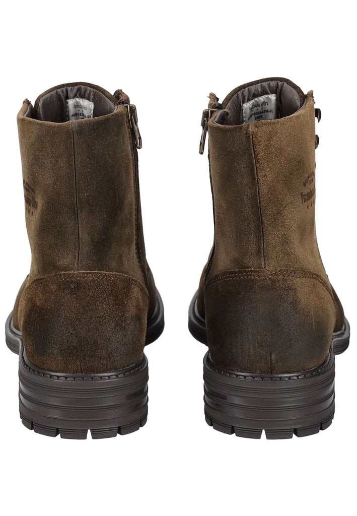 Pantofola d Oro Stiefelette Veloursleder Mittelbraun