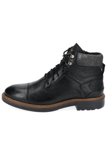 Stiefeletten Pantofola d Oro Stiefelette Leder Schwarz
