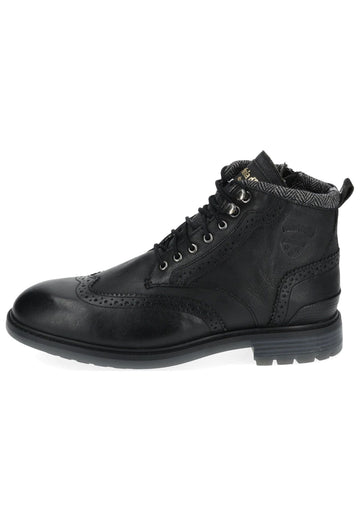 Stiefeletten Pantofola d Oro Stiefelette Leder Schwarz