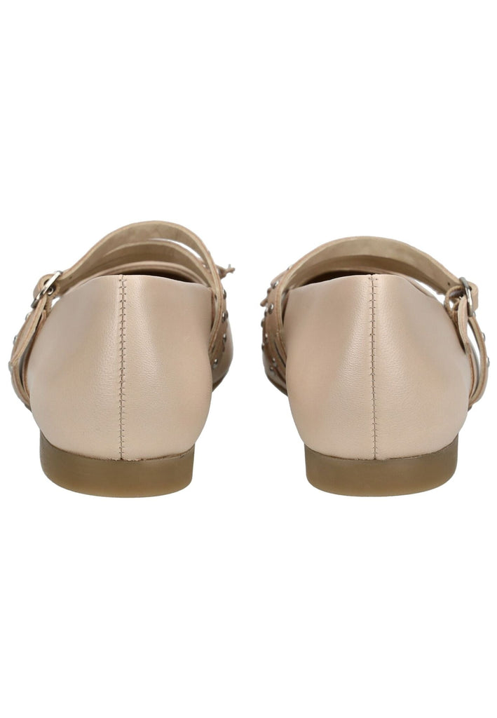 Paul Green Ballerinas Glattleder Beige