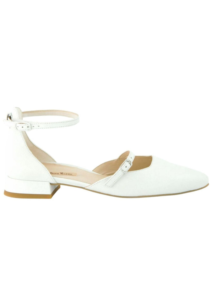 Paul Green Ballerinas Glattleder Ivory
