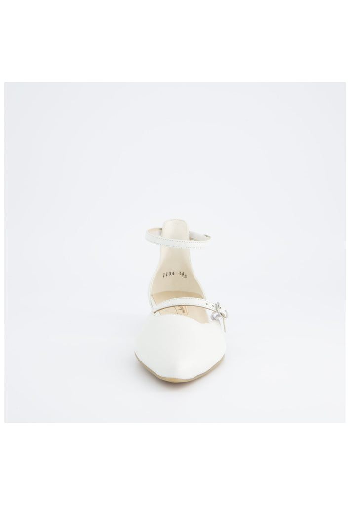 Paul Green Ballerinas Glattleder Ivory