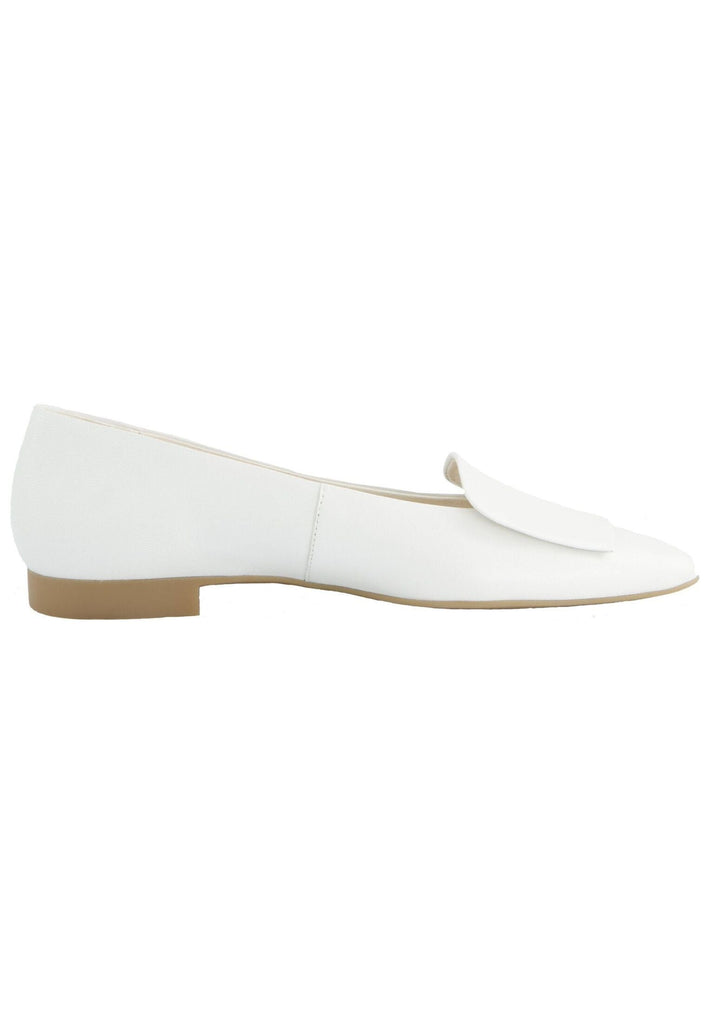 Paul Green Ballerinas Glattleder Ivory