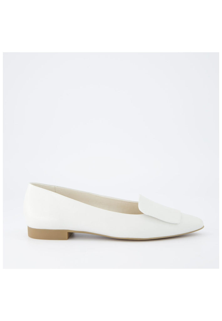 Paul Green Ballerinas Glattleder Ivory