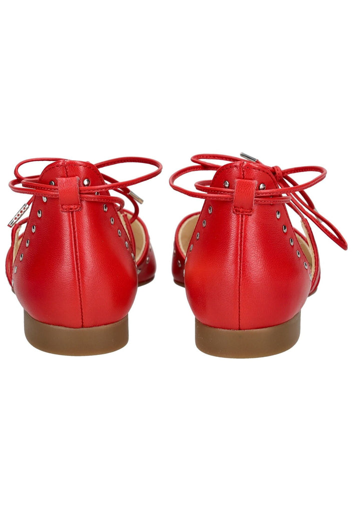 Paul Green Ballerinas Glattleder Rot