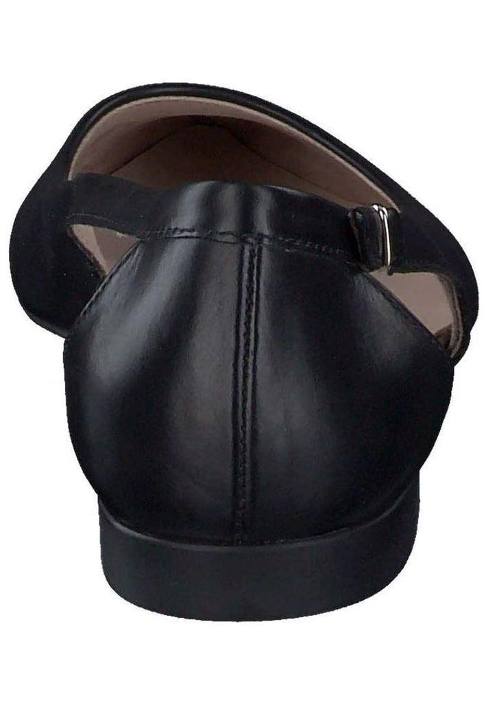 Paul Green Ballerinas Glattleder Schwarz