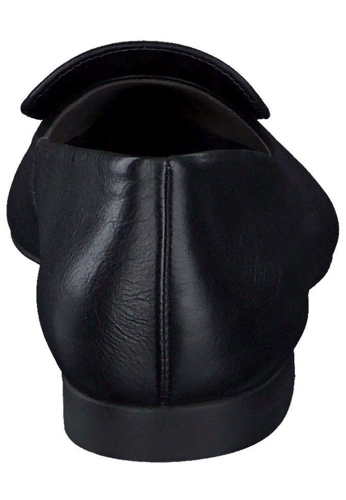 Paul Green Ballerinas Glattleder Schwarz