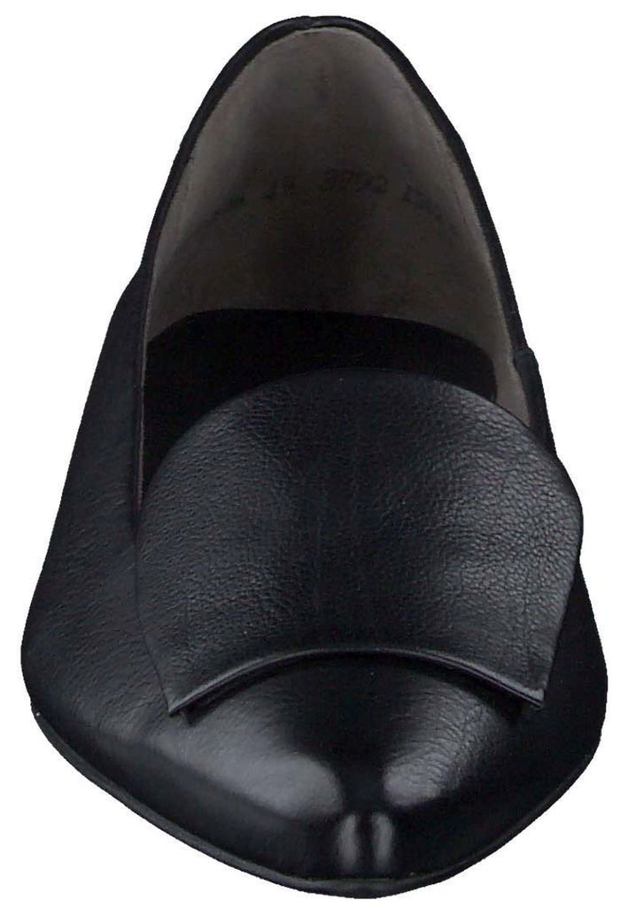 Paul Green Ballerinas Glattleder Schwarz