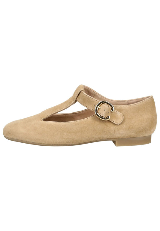 Paul Green Ballerinas Leder Beige