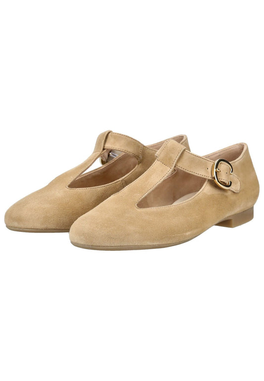 Paul Green Ballerinas Leder Beige