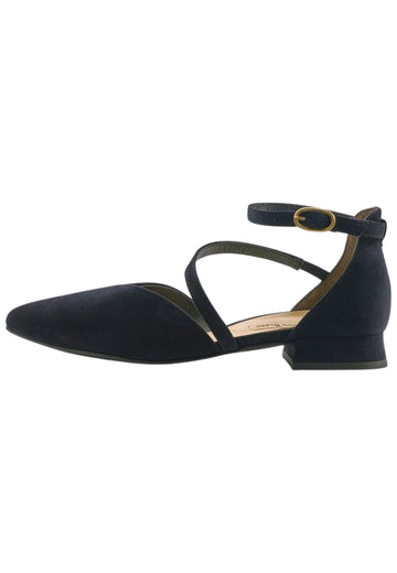 Paul Green Ballerinas Leder Blau