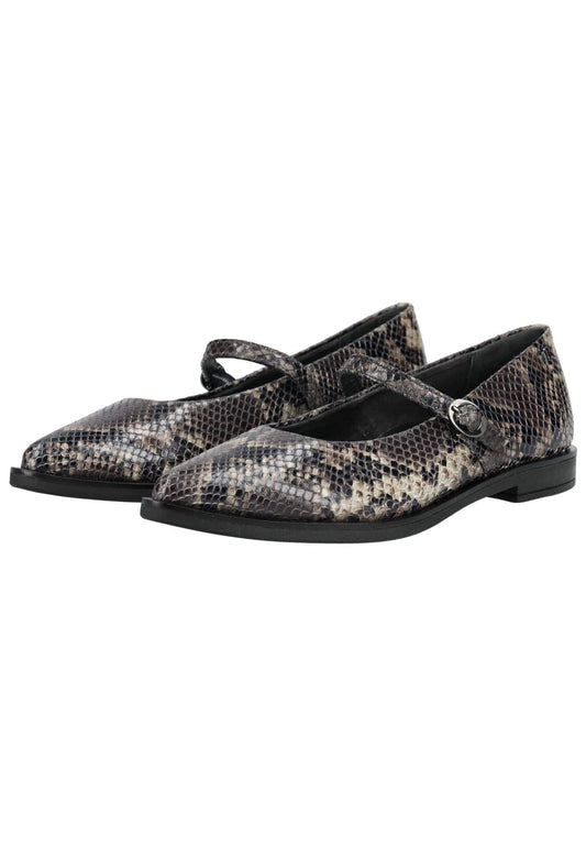 Paul Green Ballerinas Leder Braun