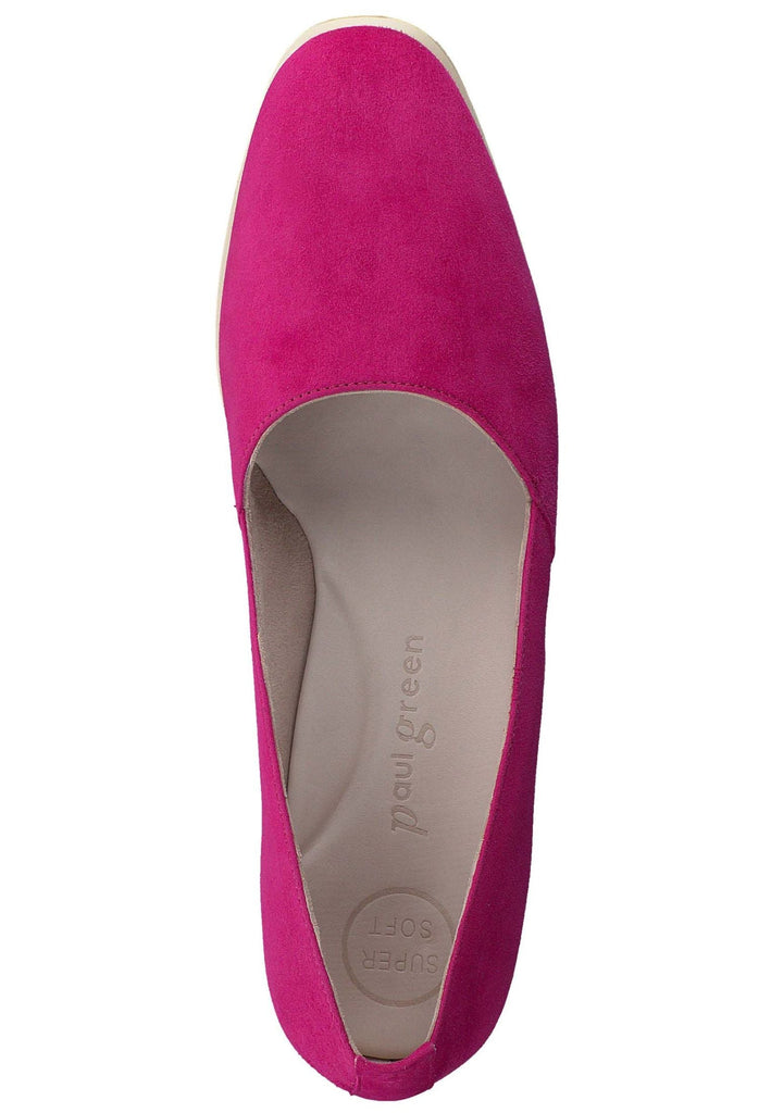 Paul Green Ballerinas Leder Fuchsia