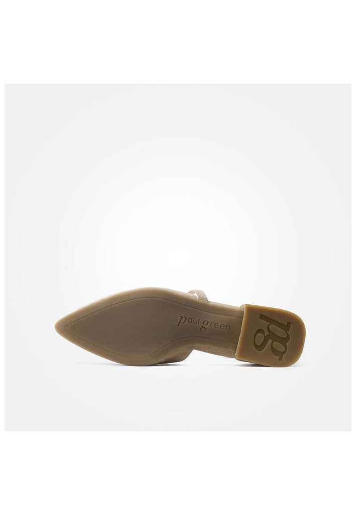 Paul Green Ballerinas Leder Hellbraun