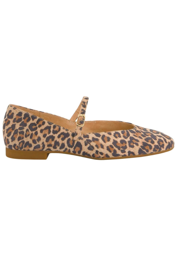 Paul Green Ballerinas Leder Leopard