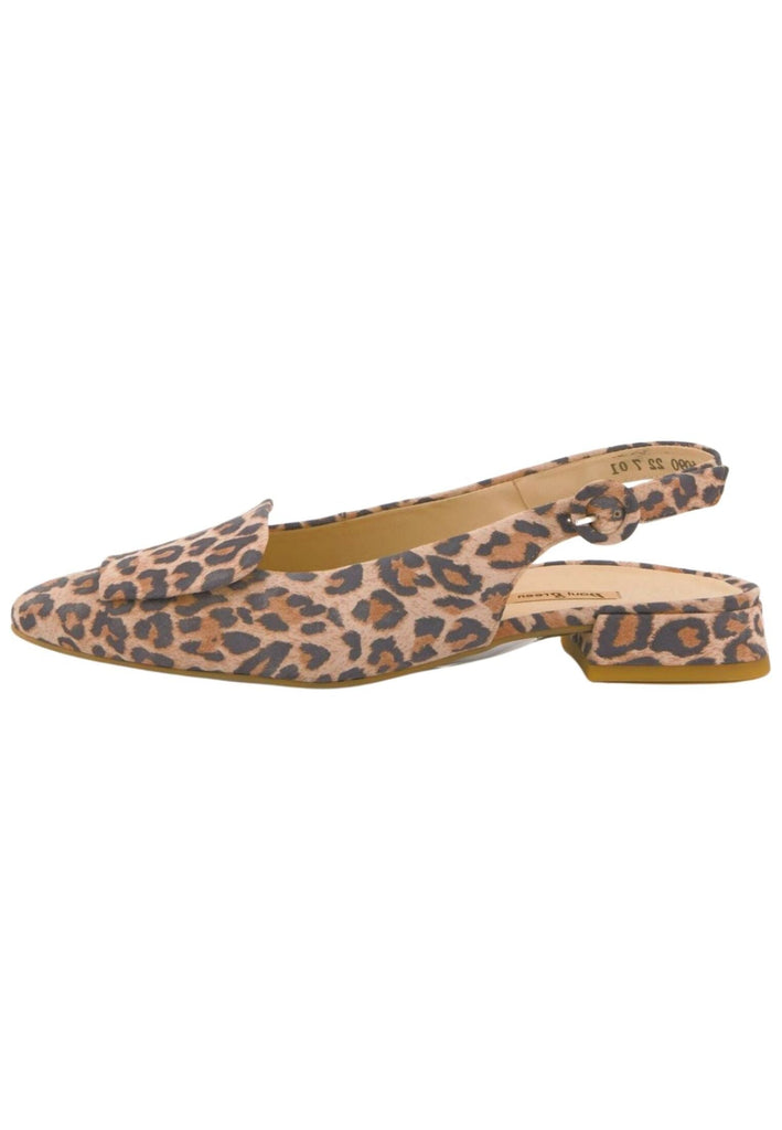 Paul Green Ballerinas Leder Leopard