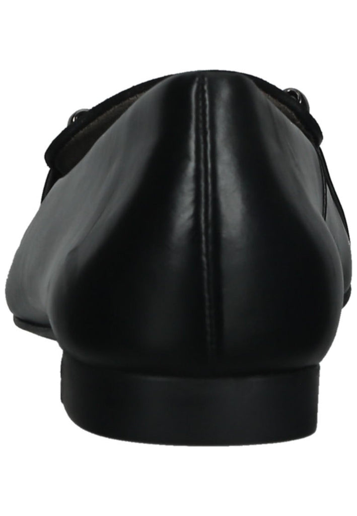 Paul Green Ballerinas Leder Schwarz