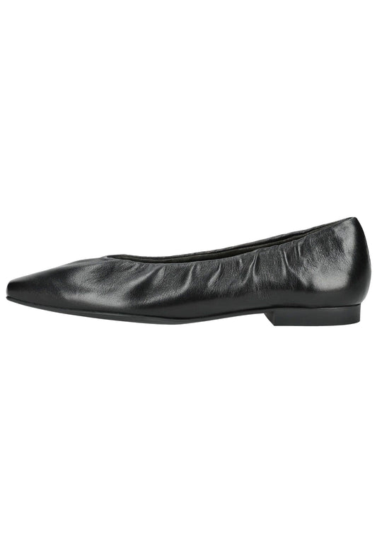 Paul Green Ballerinas Leder Schwarz
