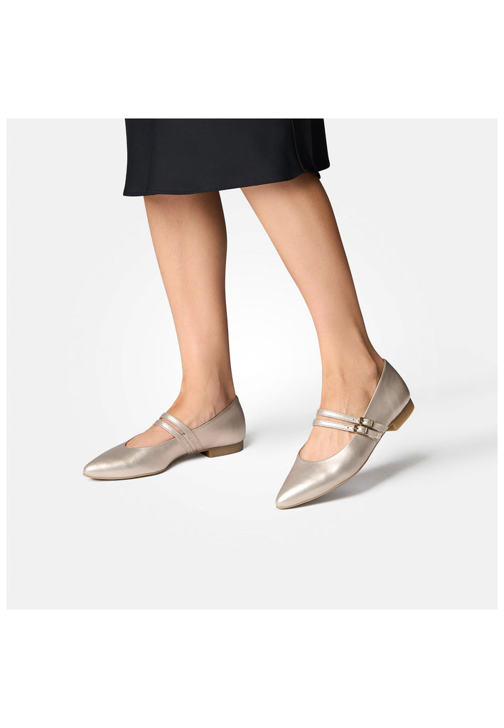 Paul Green Ballerinas Leder Shell