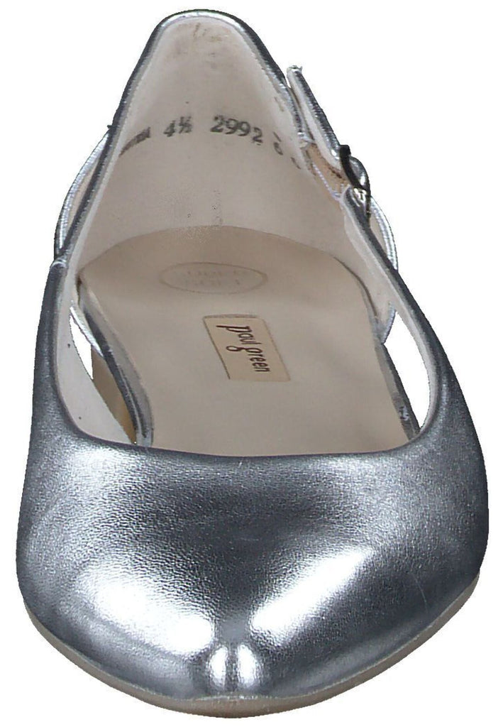 Paul Green Ballerinas Nappaleder Metallic