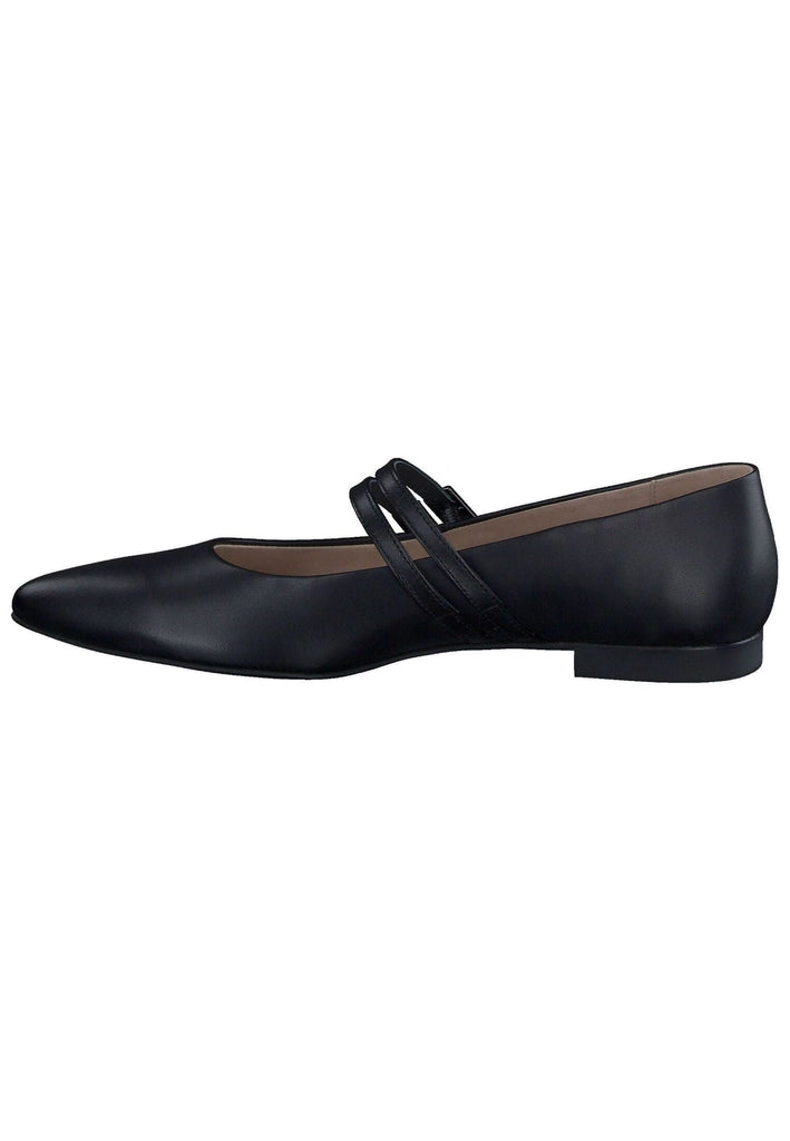 Ballerinas Paul Green Ballerinas Glattleder Schwarz