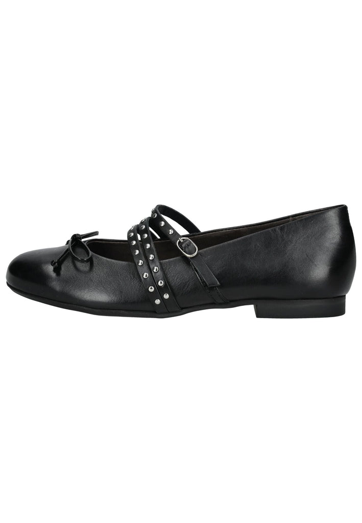 Ballerinas Paul Green Ballerinas Glattleder Schwarz