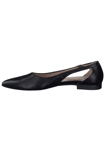 Ballerinas Paul Green Ballerinas Glattleder Schwarz
