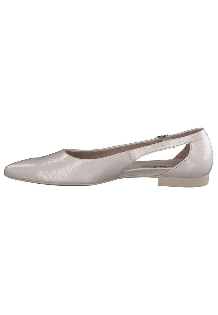 Ballerinas Paul Green Ballerinas Leder Beige Lack
