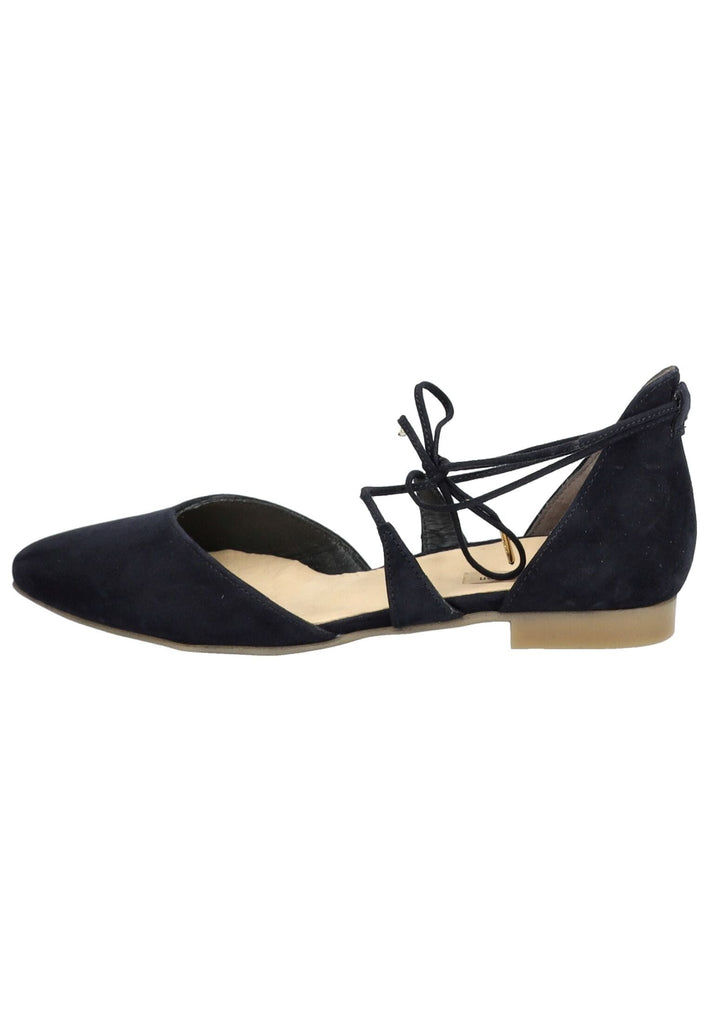 Ballerinas Paul Green Ballerinas Veloursleder Blau