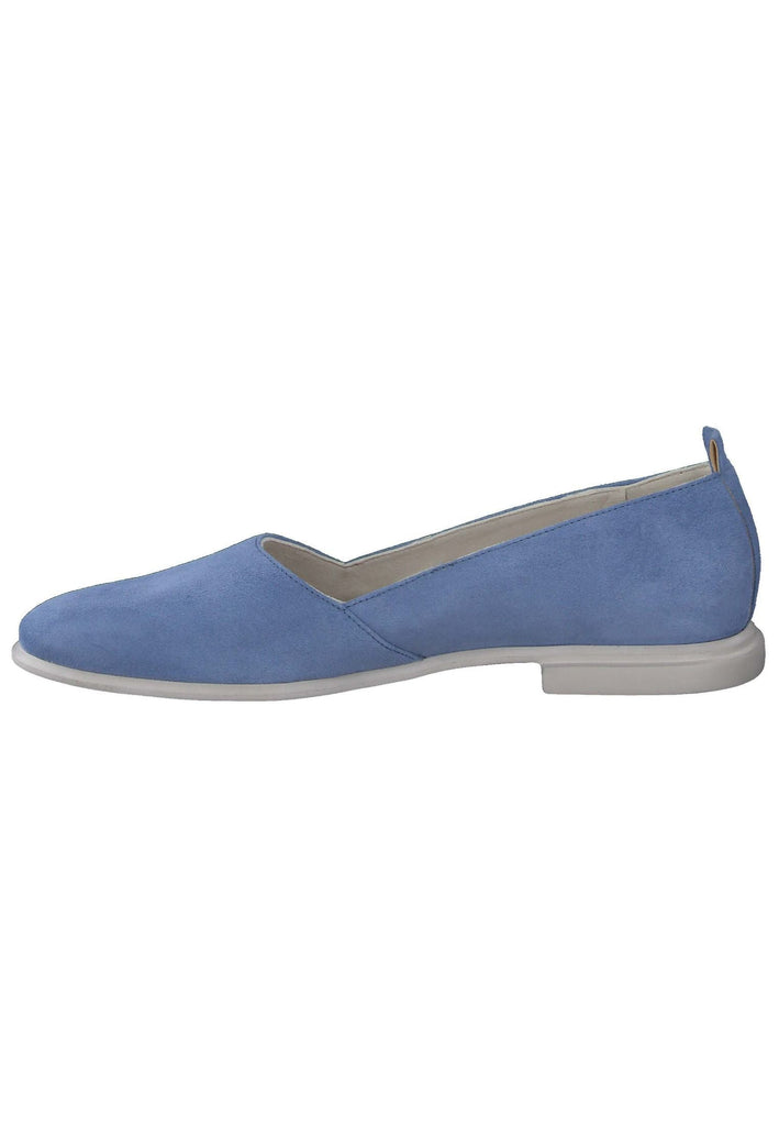 Ballerinas Paul Green Ballerinas Veloursleder Denim
