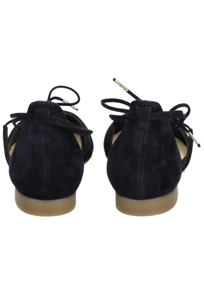 Paul Green Ballerinas Veloursleder Blau