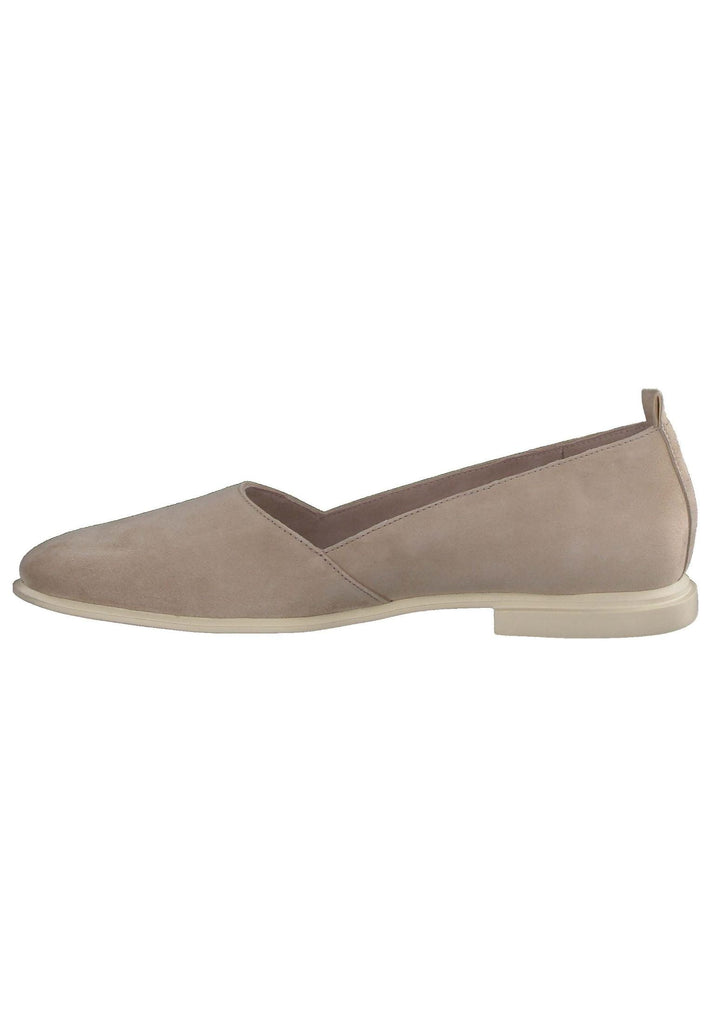 Paul Green Ballerinas Veloursleder Champagne