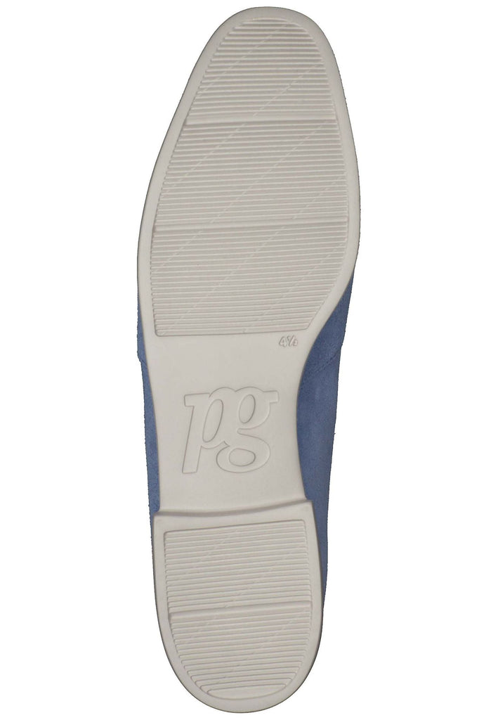 Paul Green Ballerinas Veloursleder Denim