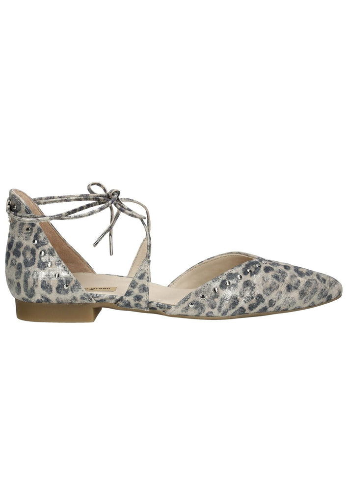 Paul Green Ballerinas Veloursleder Leopard