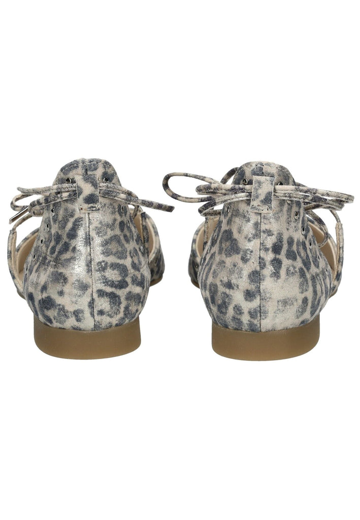 Paul Green Ballerinas Veloursleder Leopard