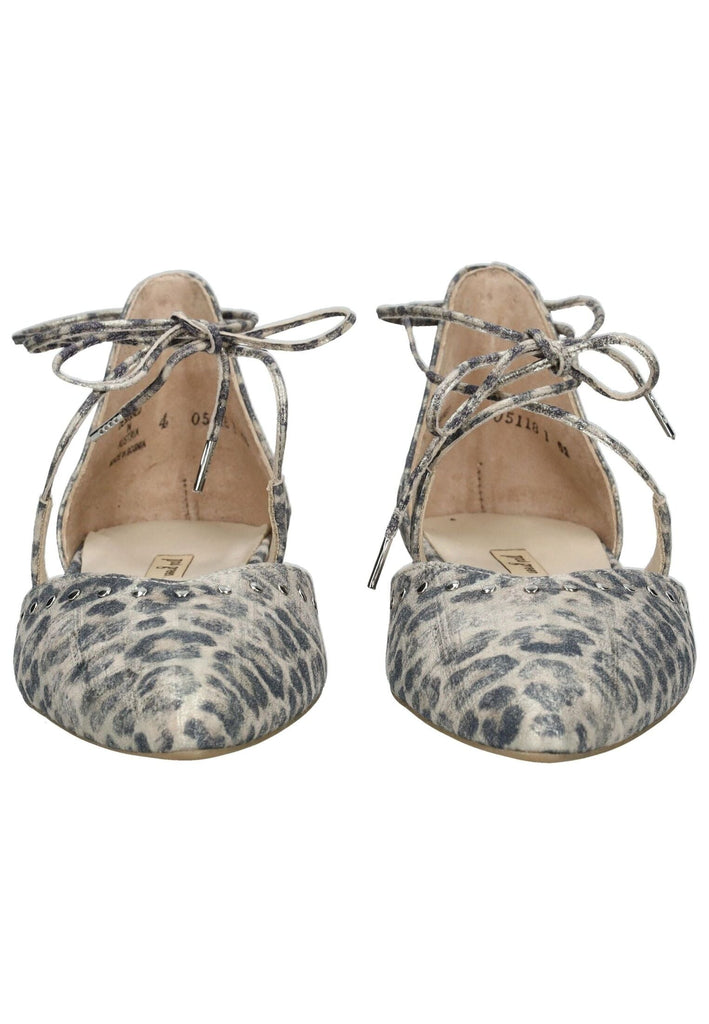 Paul Green Ballerinas Veloursleder Leopard