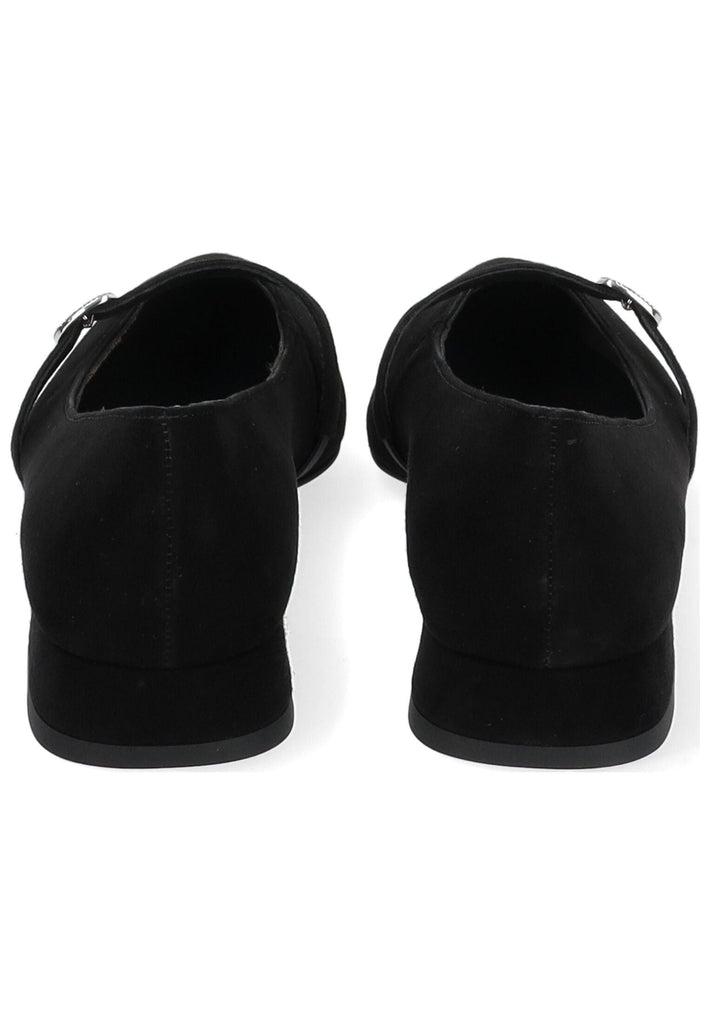 Paul Green Ballerinas Veloursleder Schwarz