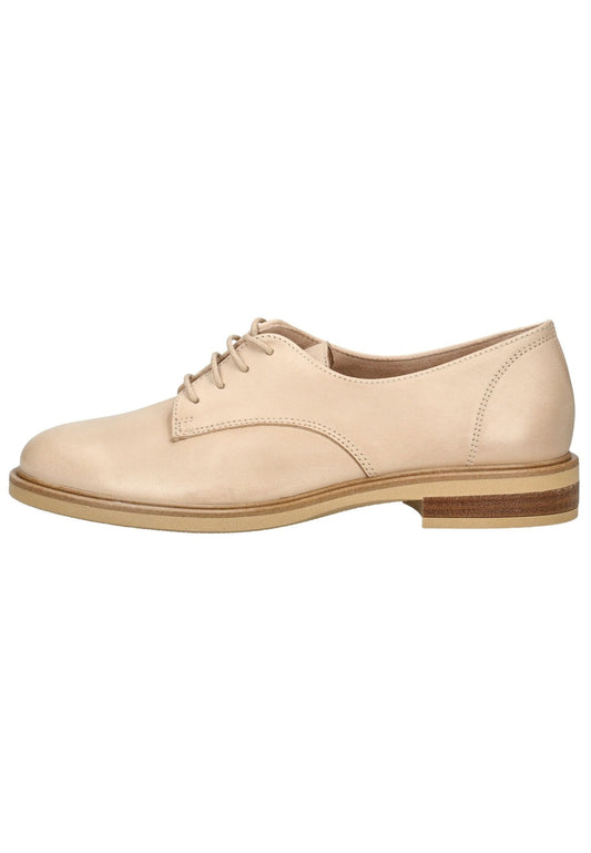 Paul Green Halbschuhe Glattleder Beige
