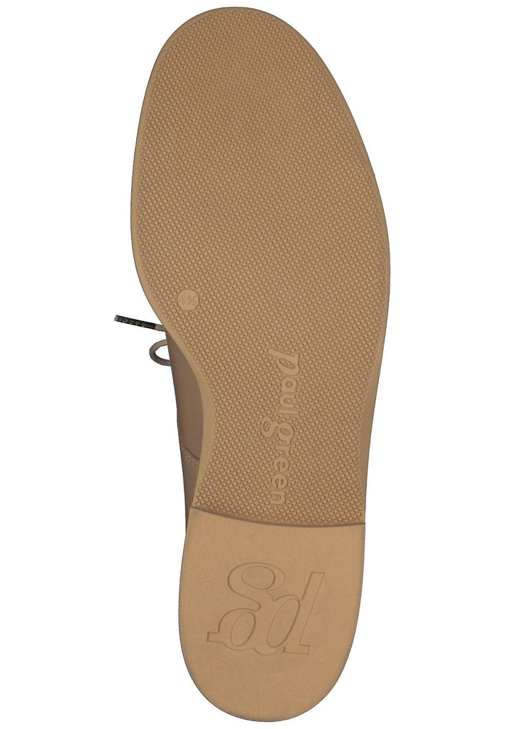 Paul Green Halbschuhe Glattleder Sand