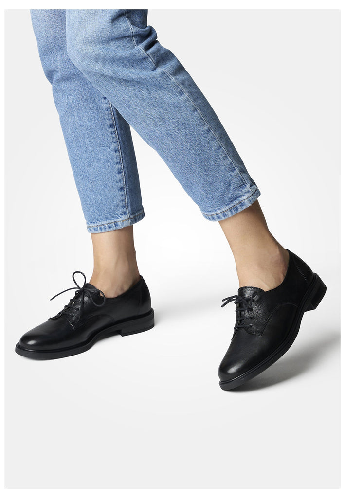 Paul Green Halbschuhe Glattleder Schwarz