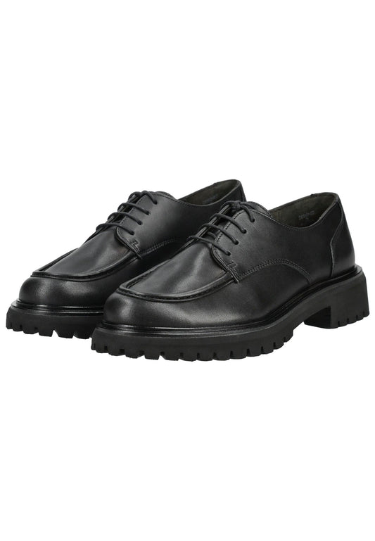 Paul Green Halbschuhe Glattleder Schwarz