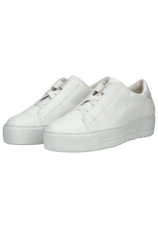 Paul Green Halbschuhe Glattleder Weiß
