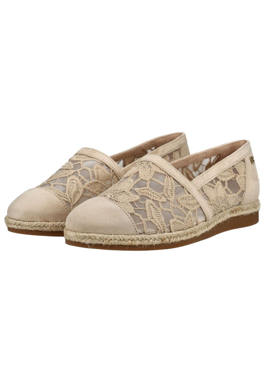 Paul Green Halbschuhe Leder Beige