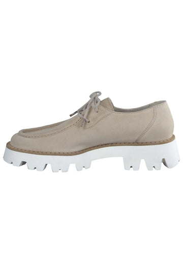 Halbschuhe Paul Green Halbschuhe Veloursleder Beige