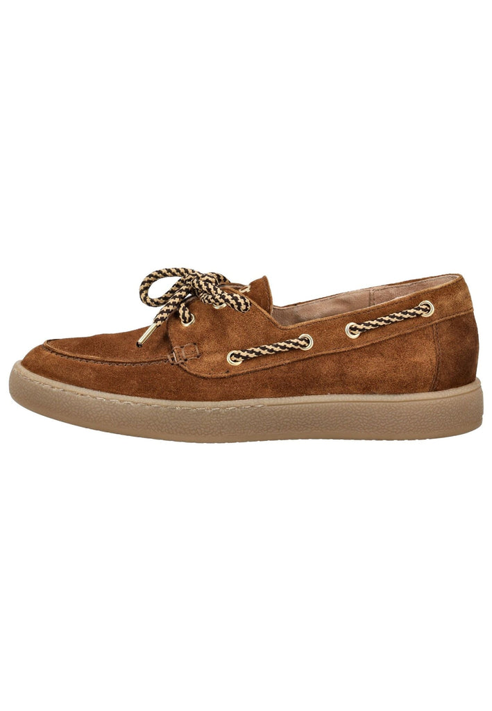 Halbschuhe Paul Green Halbschuhe Veloursleder Toffee