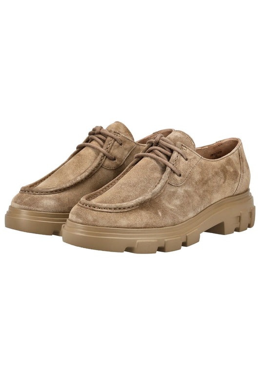 Paul Green Halbschuhe Veloursleder Antelope
