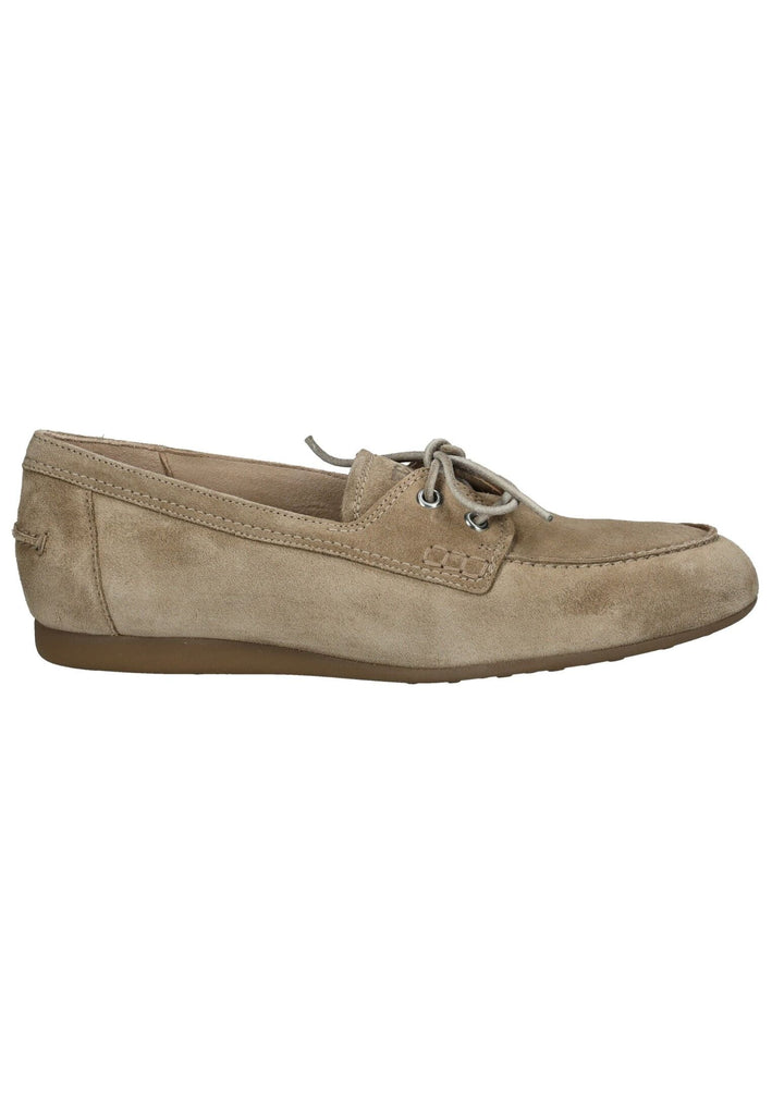 Paul Green Halbschuhe Veloursleder Beige