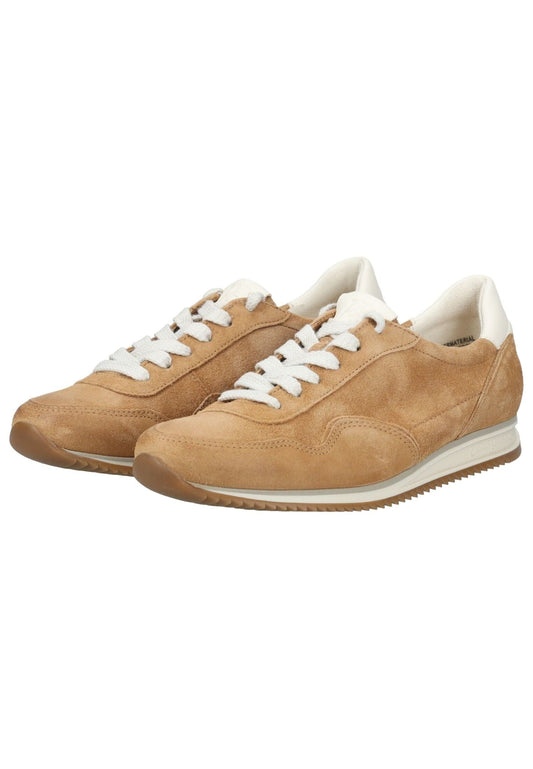 Paul Green Halbschuhe Veloursleder Braun