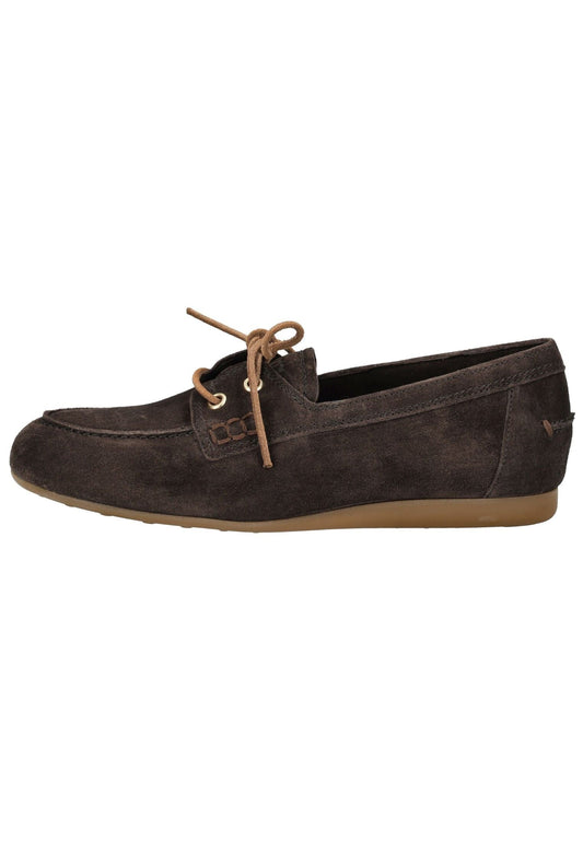 Paul Green Halbschuhe Veloursleder Mocca