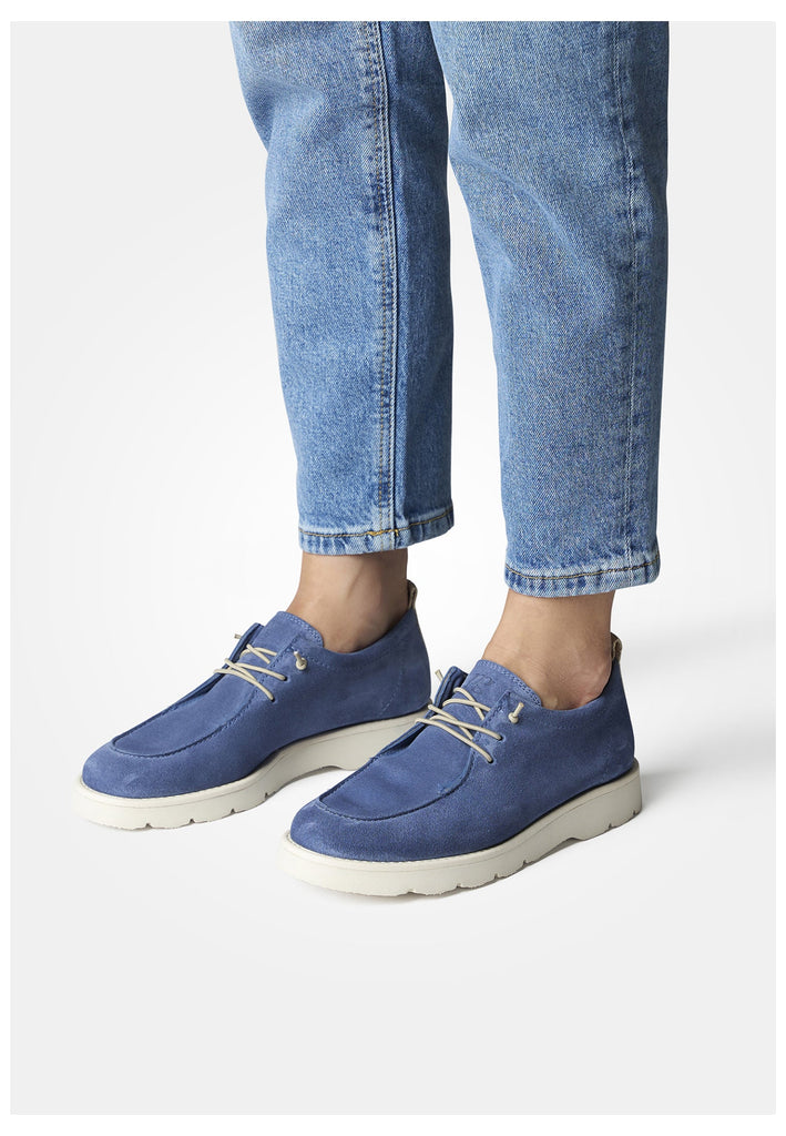 Paul Green Halbschuhe Veloursleder See